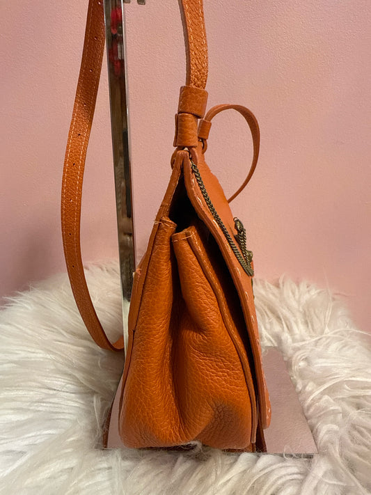 Lucque Women Size S Orange HANDBAGS
