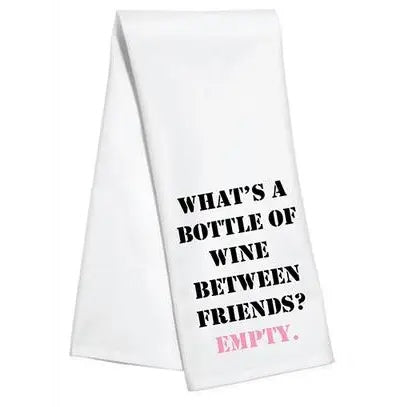 Empty Bottle Kitchen Towel