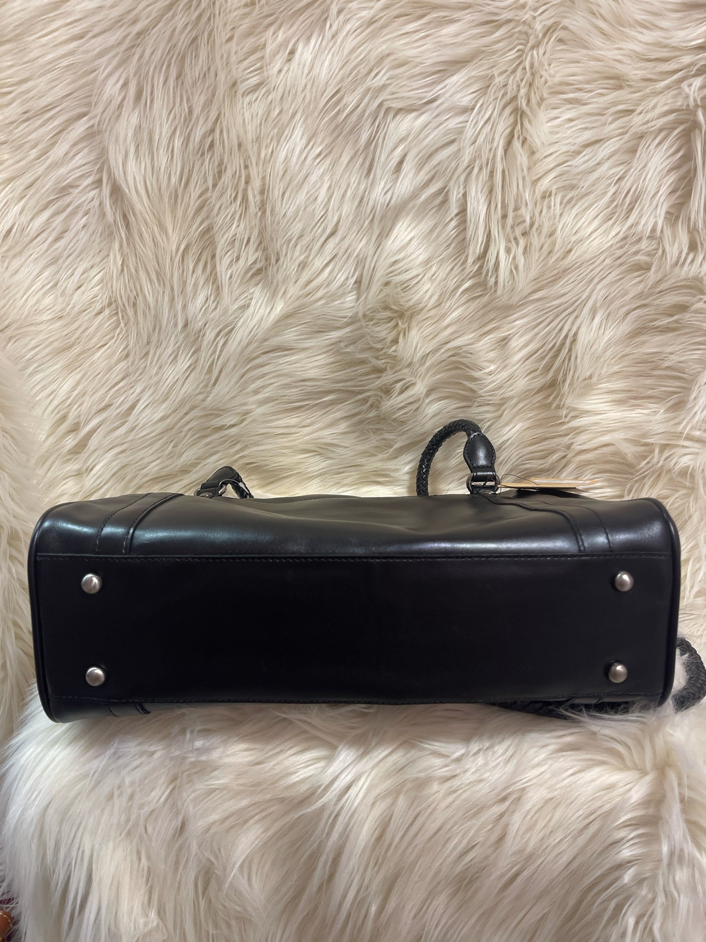 PATRICIA NASH HERITAGE CAMELEY TOTE BLACK NWT AND DUST BAG