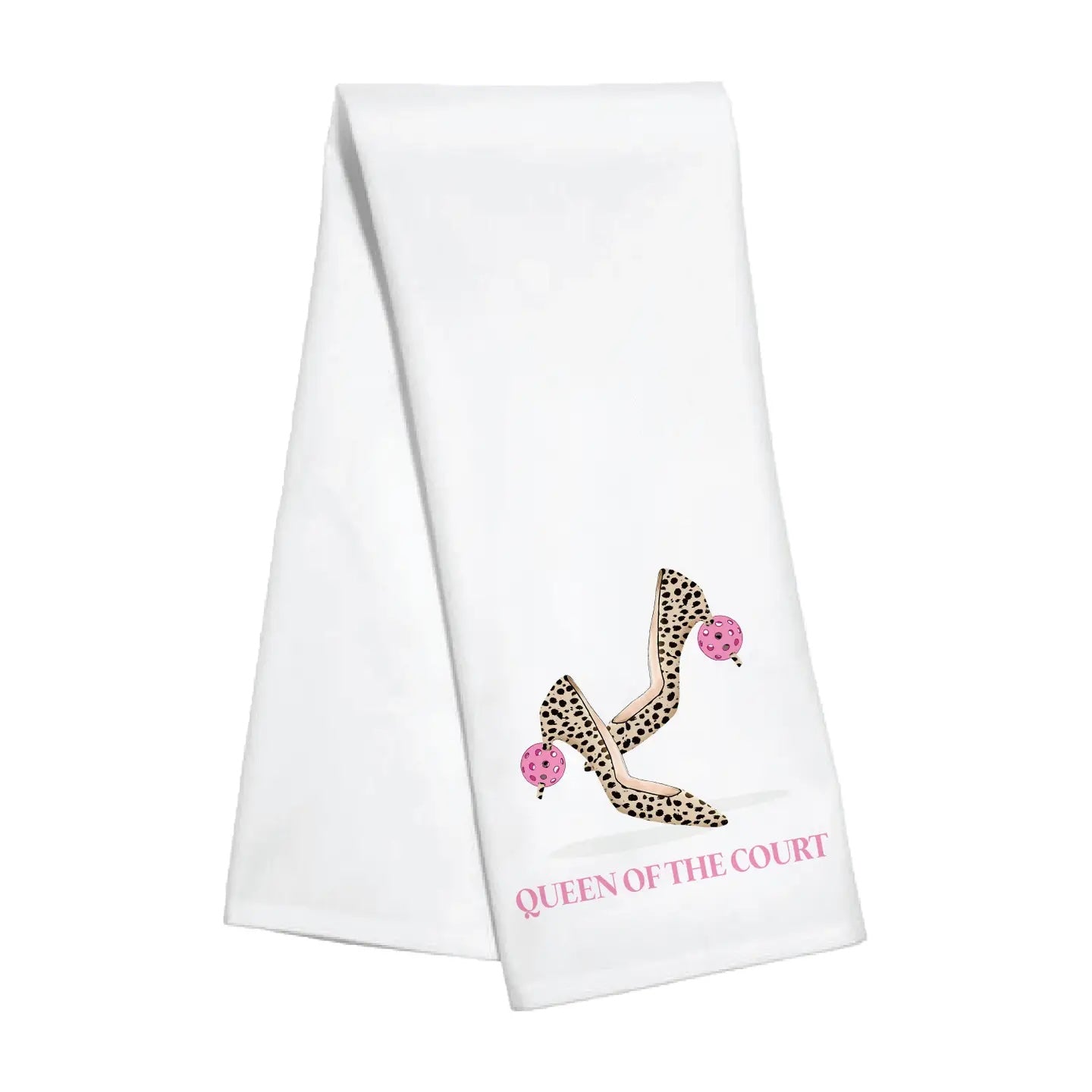 Queen of the Court Pickleball Kitchen Towel