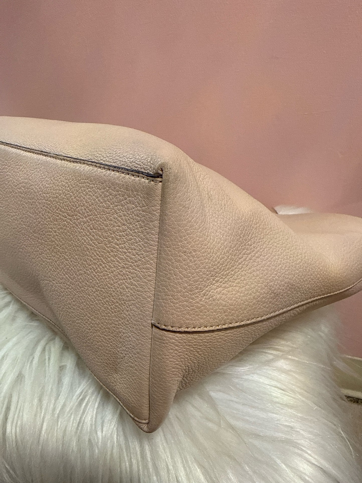 Tory Burch all T east west blush tote bag