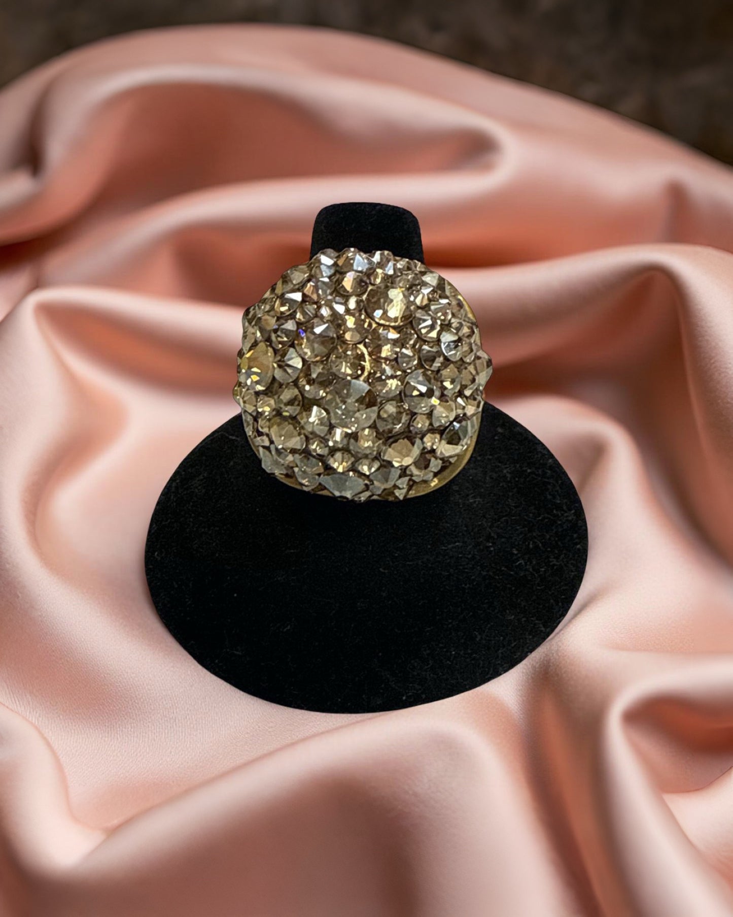 Jimmy Crystal NY avice dome ring