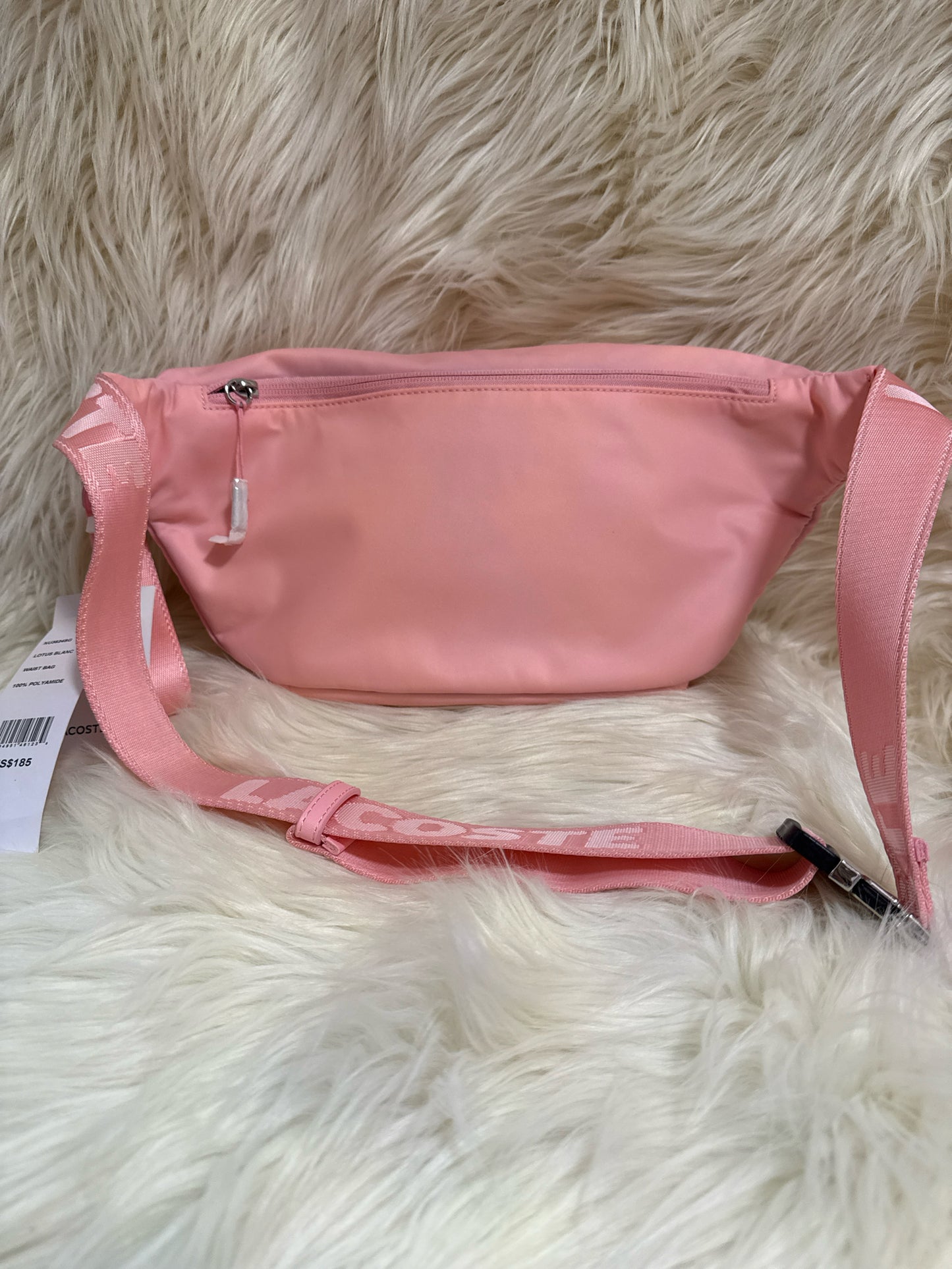 LACOSTE LOTUS BLANC WAIST BAG NWT