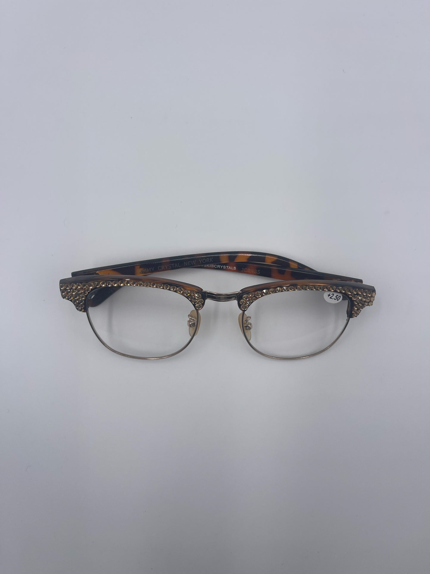 JIMMY CRYSTAL NEW YORK ORLA BLUE LIGHT PROTECTION READERS +2.50