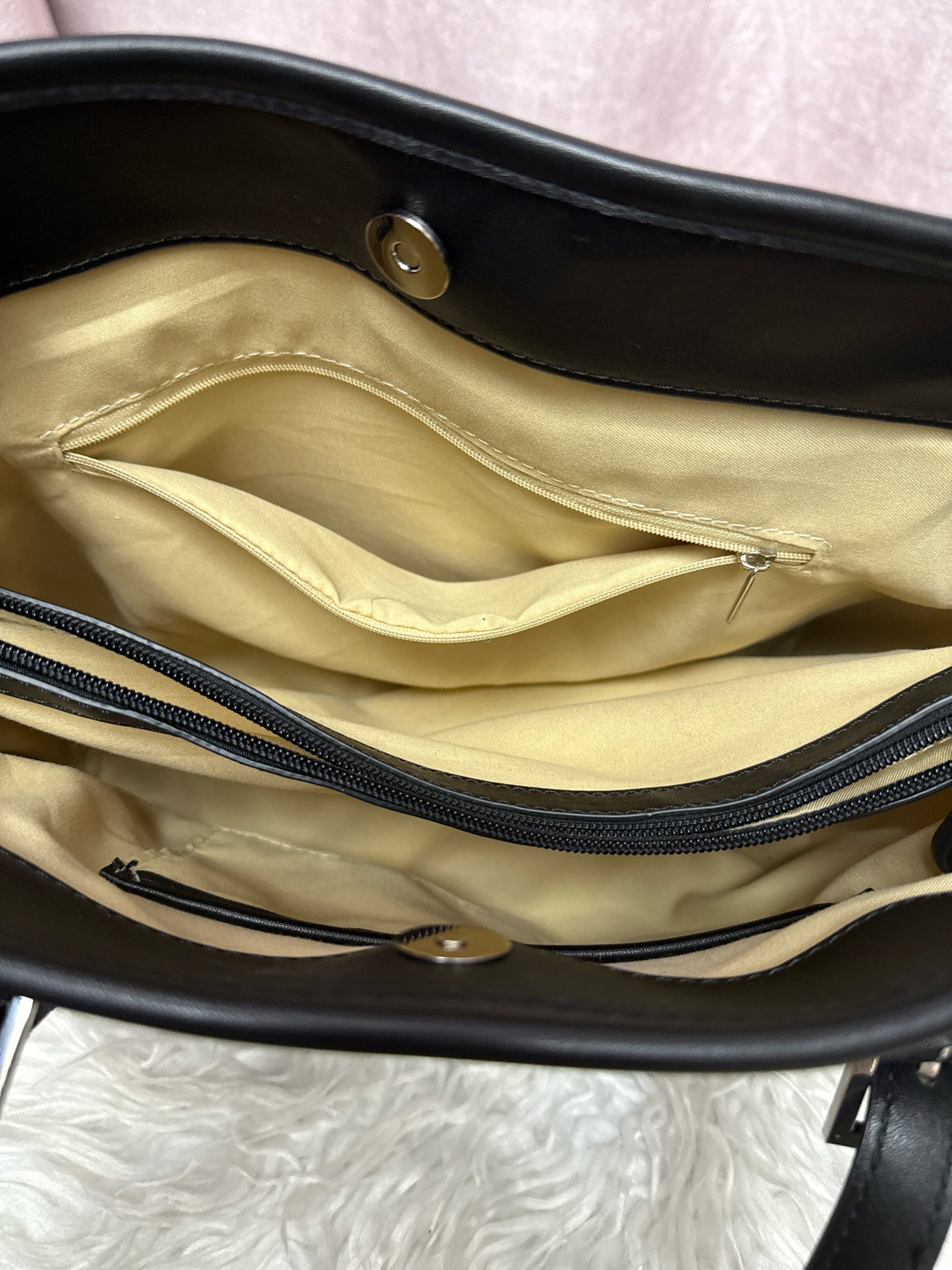 Giani Bernini Saffiano Plaid Tote