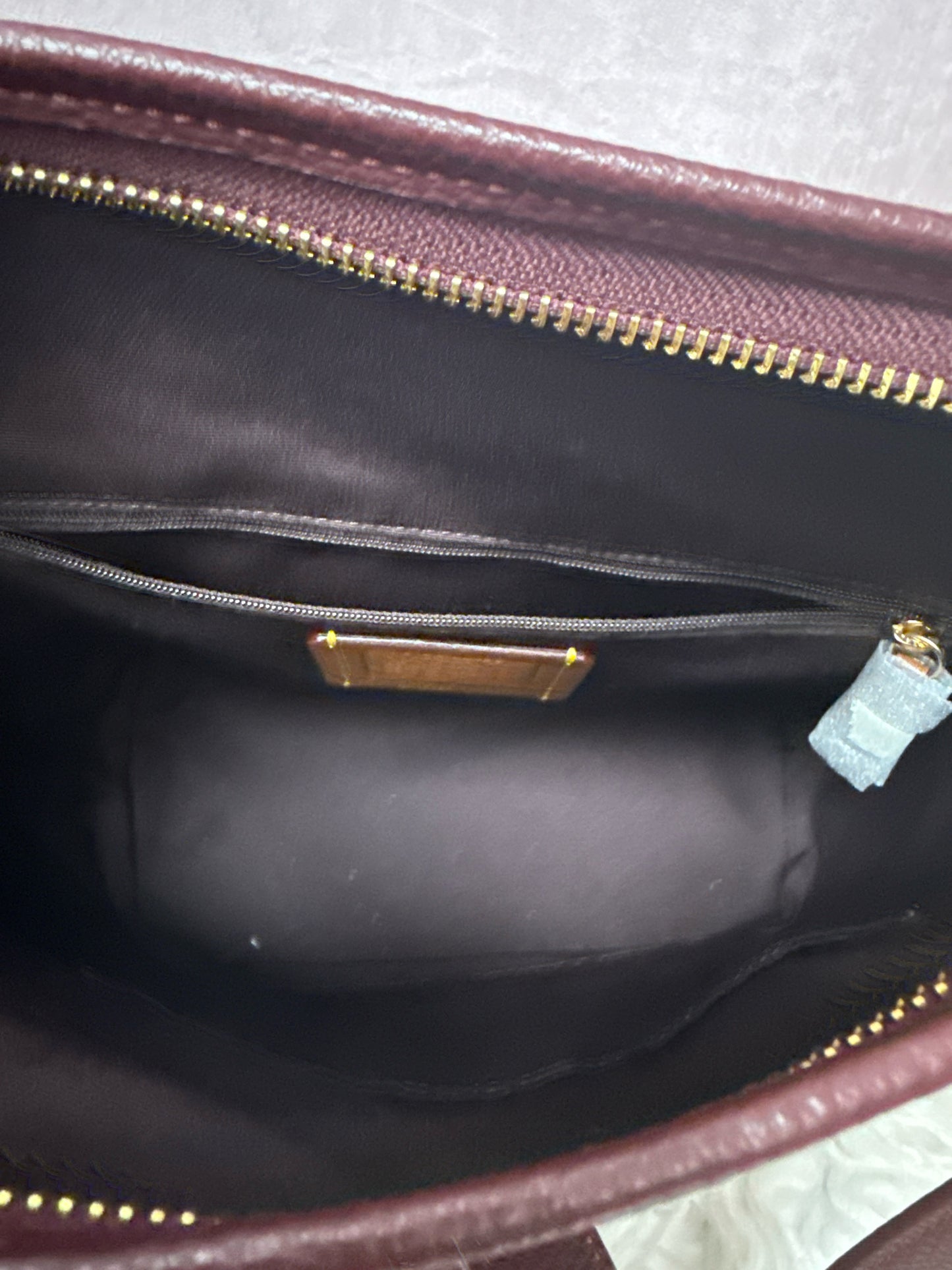Coach Burgundy Jude Duffle Bag