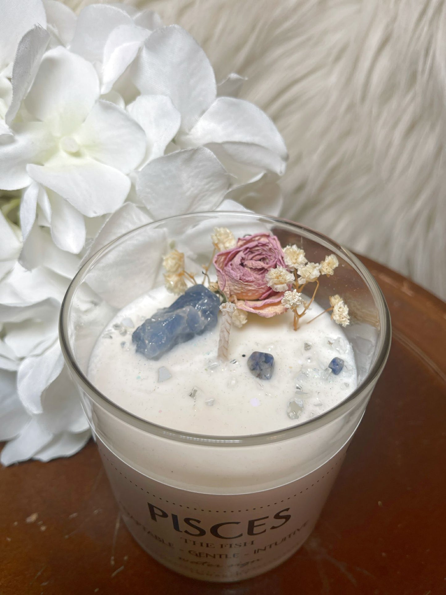 ZODIAC SOY WAX CANDLE PISCES
