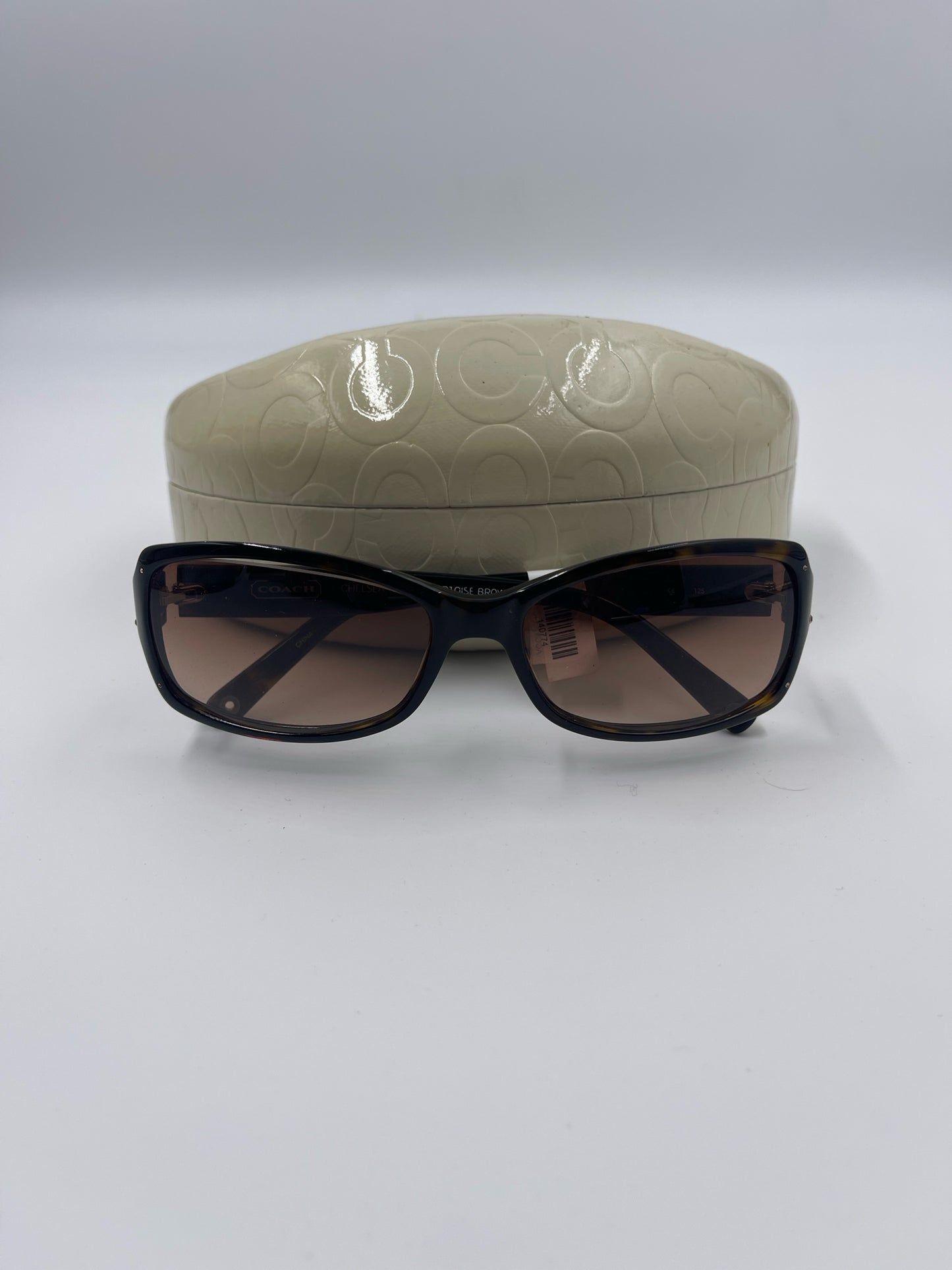 COACH CHELSEA SUNGLASSES S426 TORTOISE BROWN W CASE