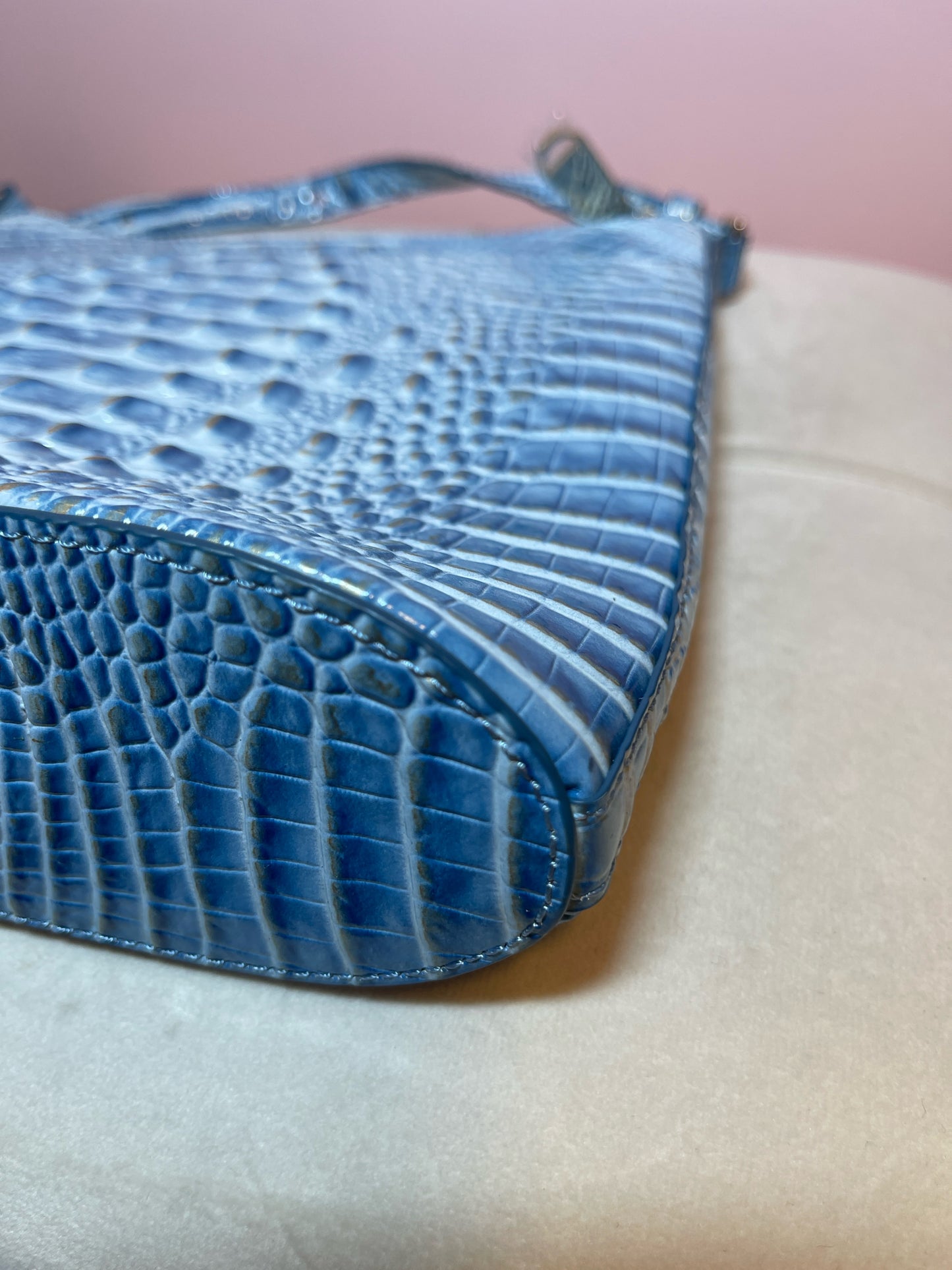 BRAHMIN KATIE HAVEN BLUE CROSSBODY
