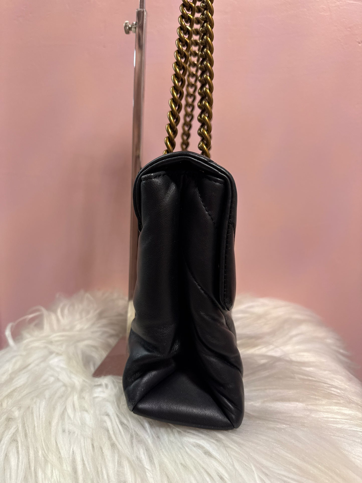 Kurt Geiger Kensington soho black leather crossbody/shoul der bag