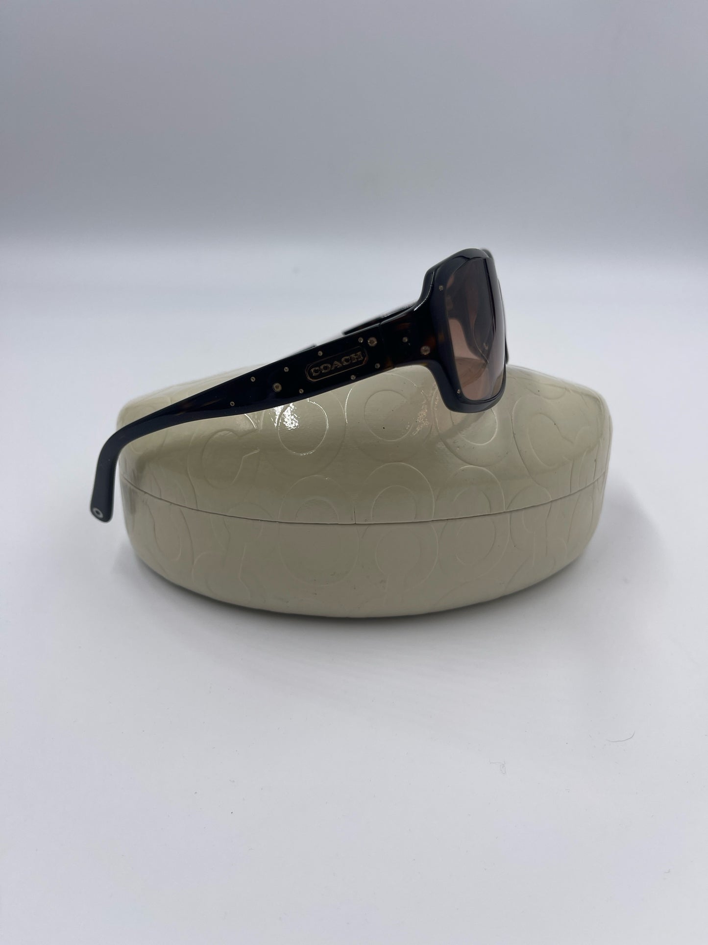 COACH CHELSEA SUNGLASSES S426 TORTOISE BROWN W CASE