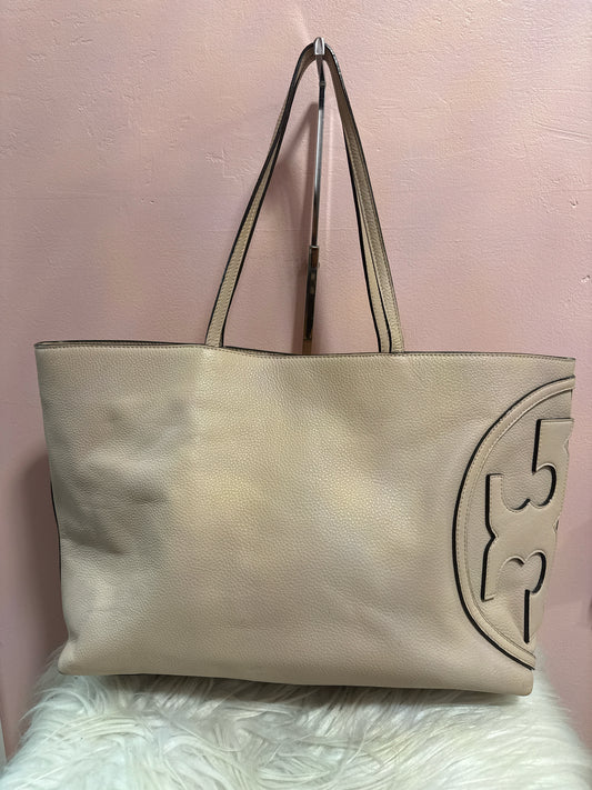 Tory Burch all T east west blush tote bag