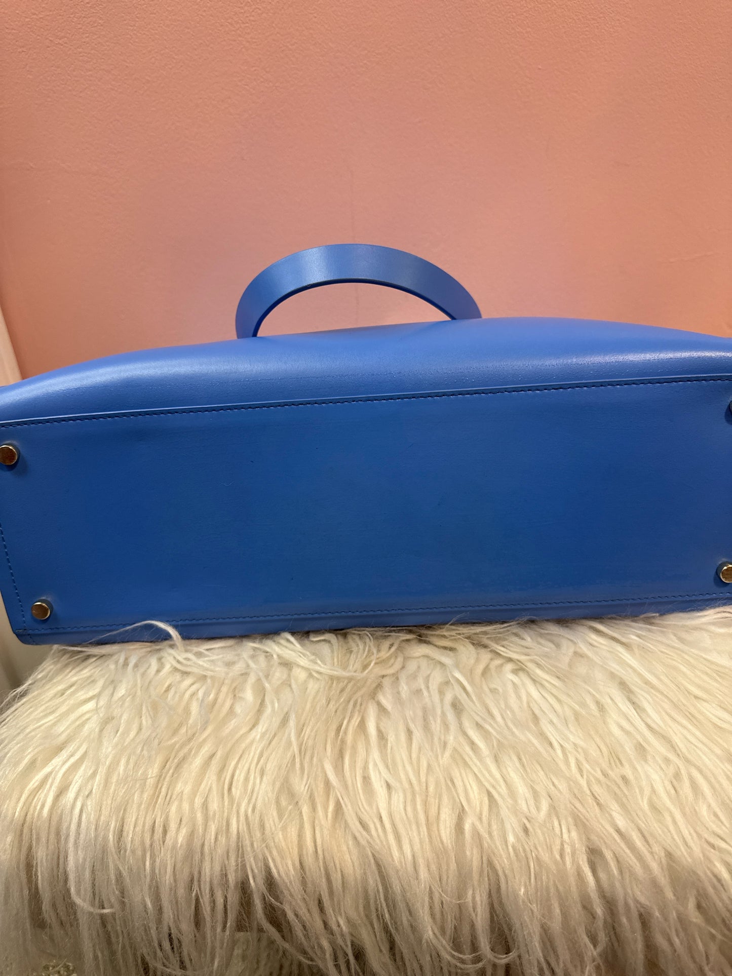 Kate Spade Reversible Blue and Green Interior Tote