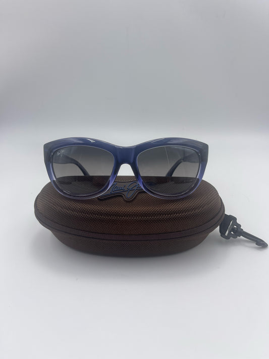 MAUI JIM KANANI PURPLE SUNGLASSES MJ270 WITH CASE