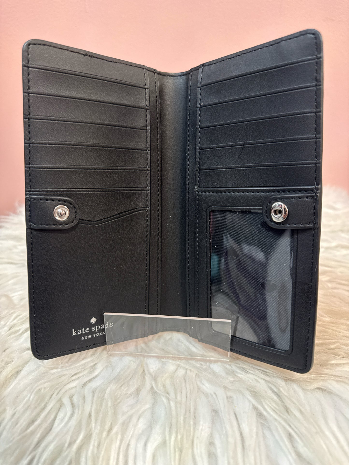 Kate Spade New York Staci Colorblock Saffiano Leather wallet