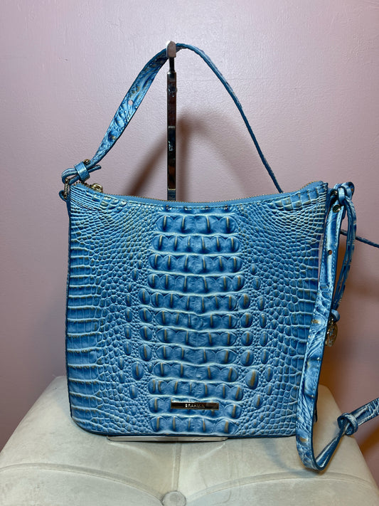 BRAHMIN KATIE HAVEN BLUE CROSSBODY