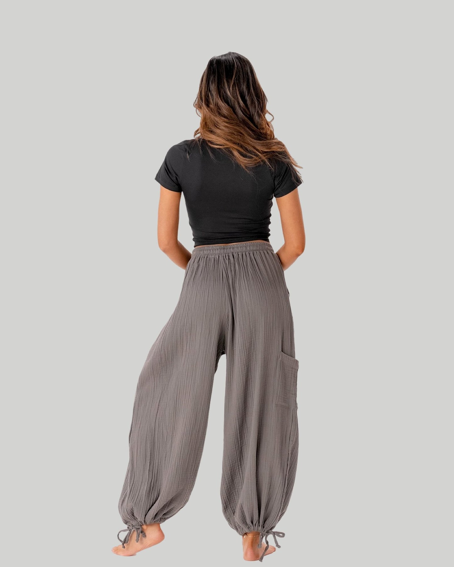 Adventure Cargo Pants Available in Granite, Creme, and Black