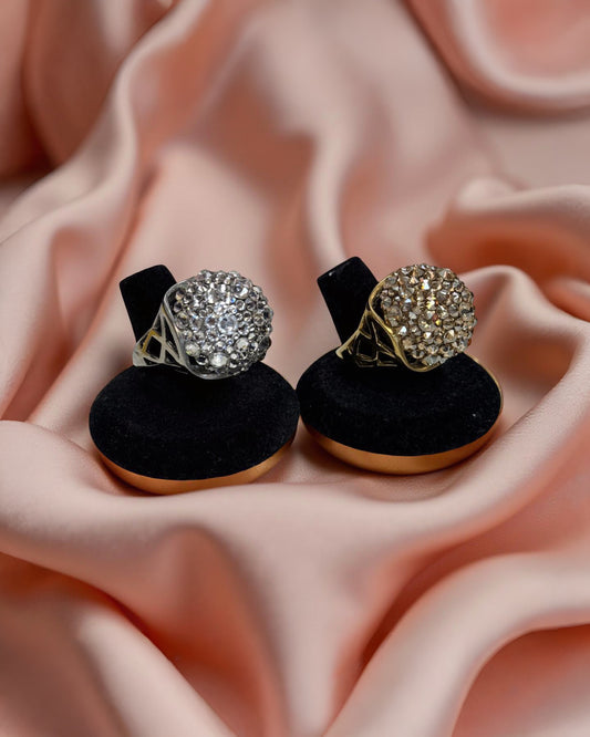 JIMMY CRYSTAL NY AVICE DOME RING
