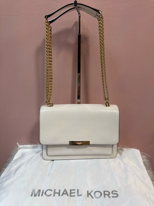 Michael Kors Beige Jade Shoulder Bag