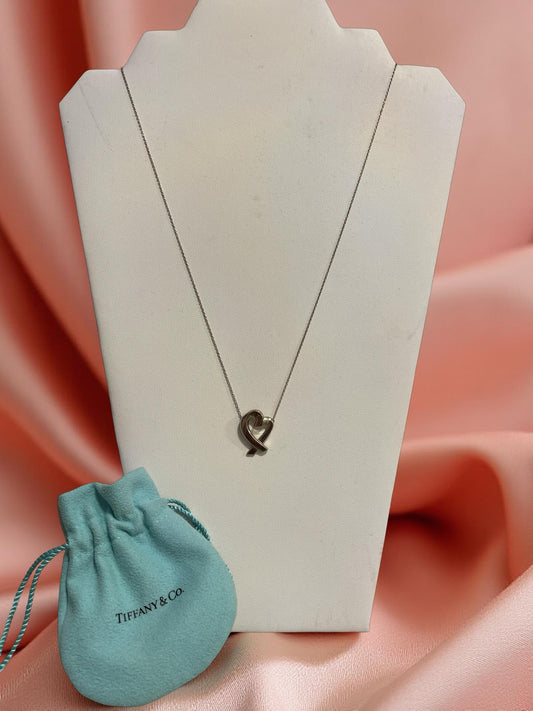 TIFFANY & CO PALOMA PICASSO LARGE LOVING HEART, LONG NECKLACE