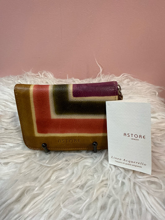 Astore Colorblock Leather Wallet