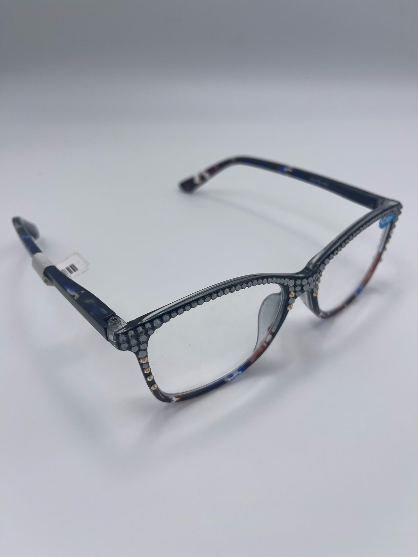 JIMMY CRYSTAL NY POPPY READERS JCR600 SILVER NIGHT +2.50