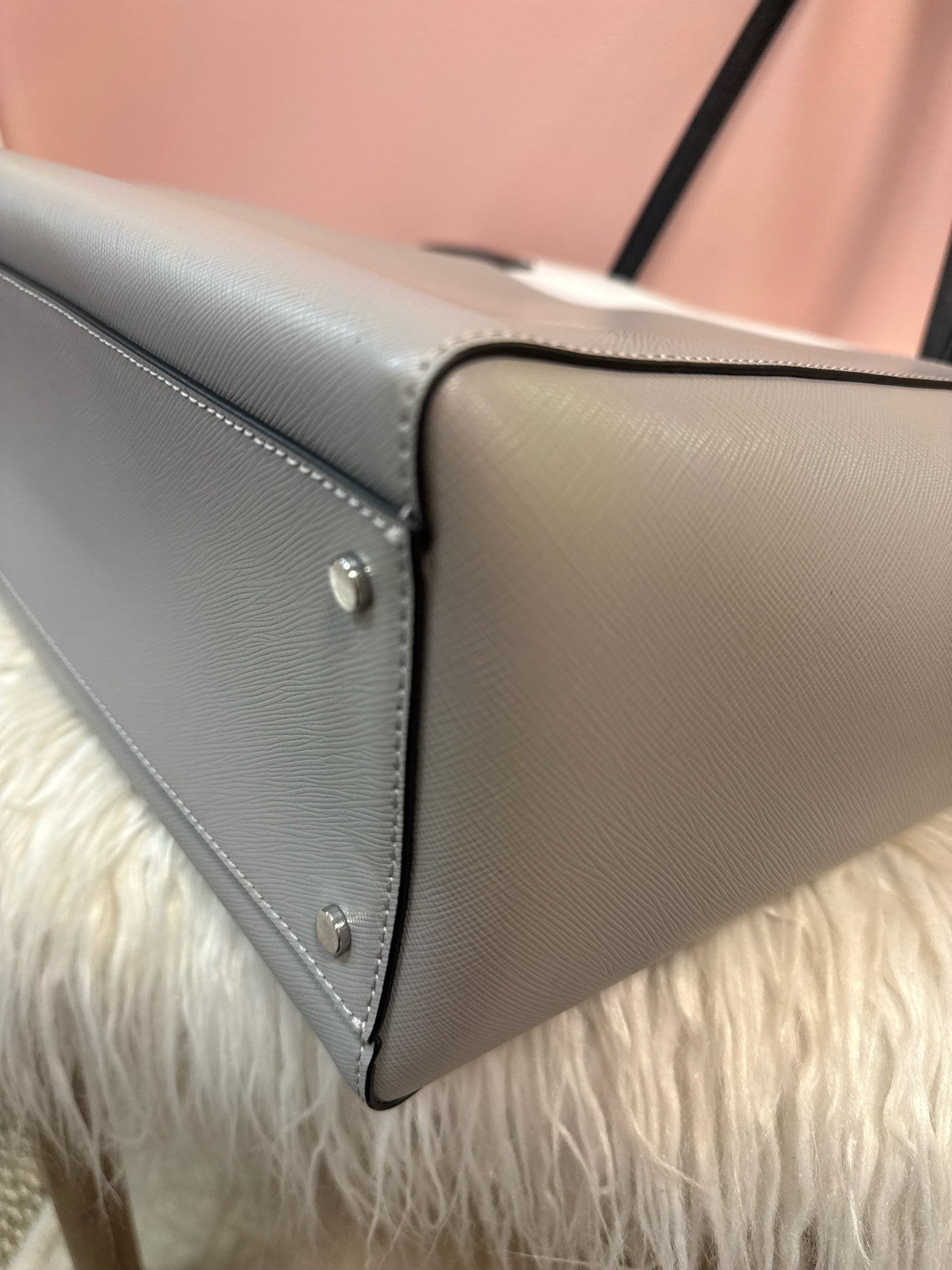 Kate Spade New York Staci Colorblock Saffiano Leather Laptop Tote