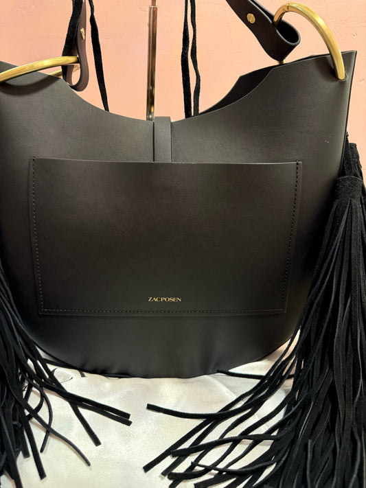 Zac Zac Posen Belay Hobo Bag with Suede Tassels