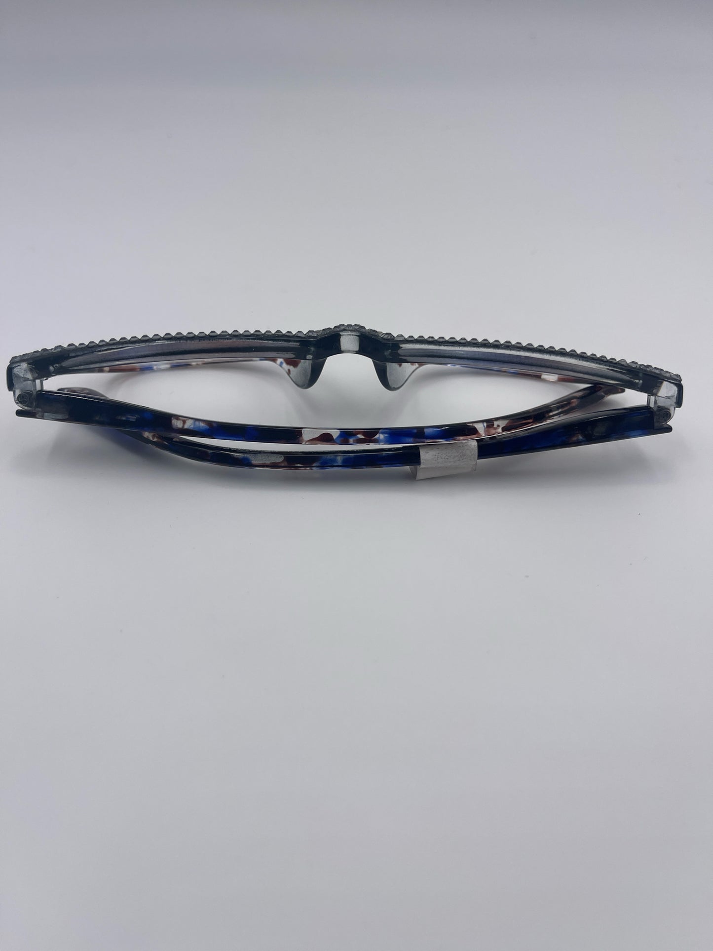 JIMMY CRYSTAL NY POPPY READERS JCR600 SILVER NIGHT +2.50
