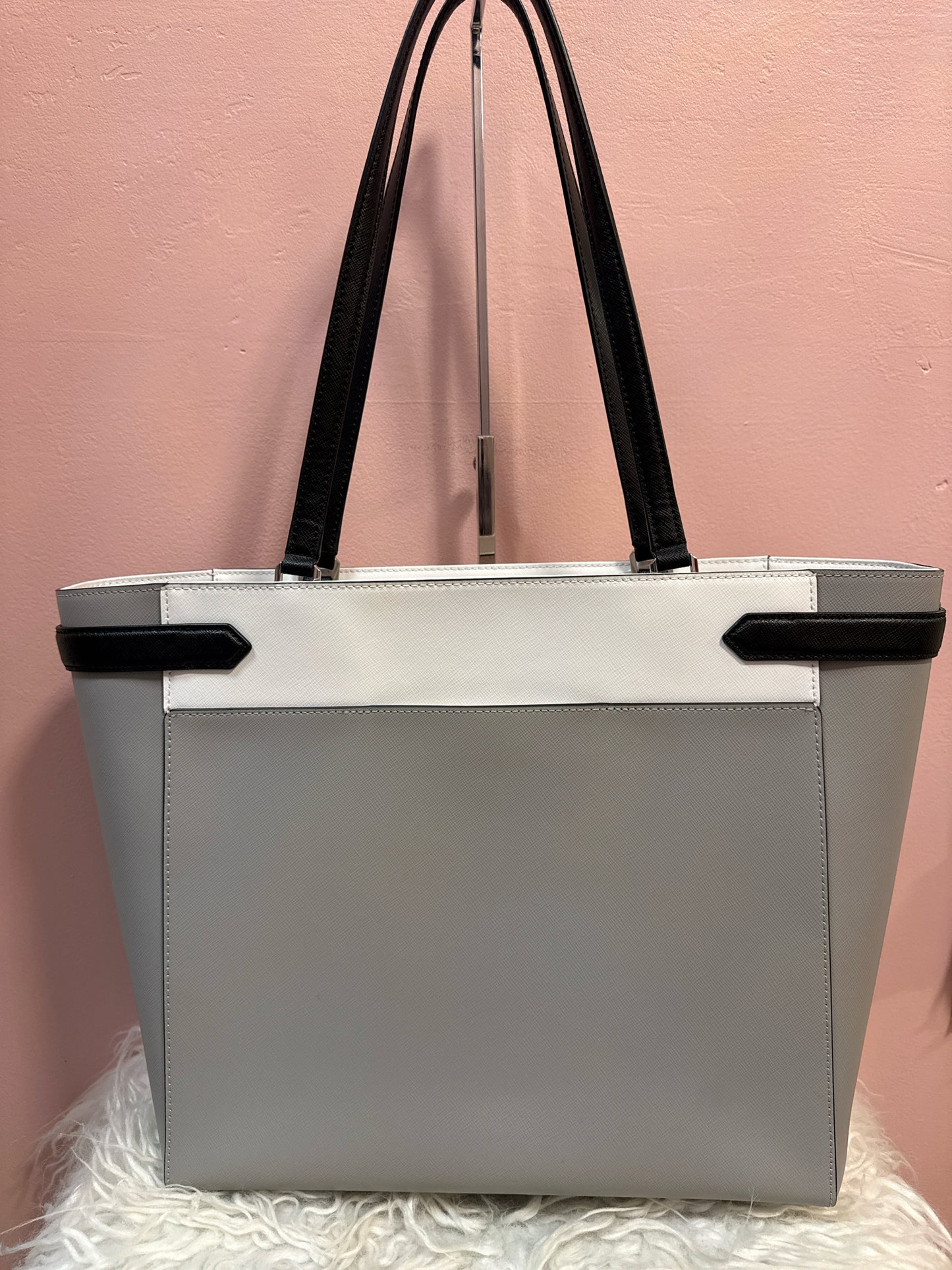 Kate Spade New York Staci Colorblock Saffiano Leather Laptop Tote