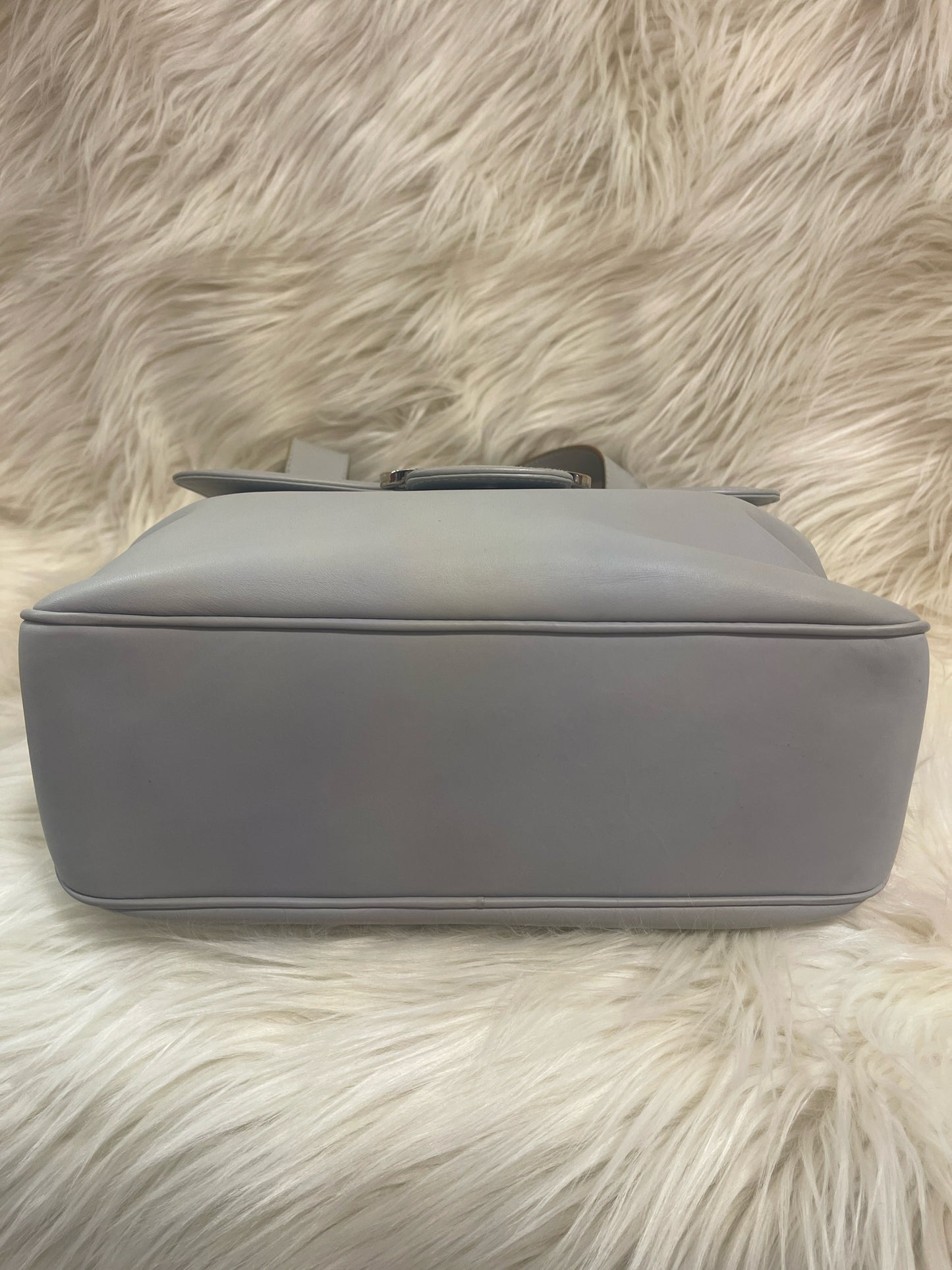 VINTAGE SALVATORE FERRAGAMO DOUBLE GANCINI SHOULDER BAG BL 217156