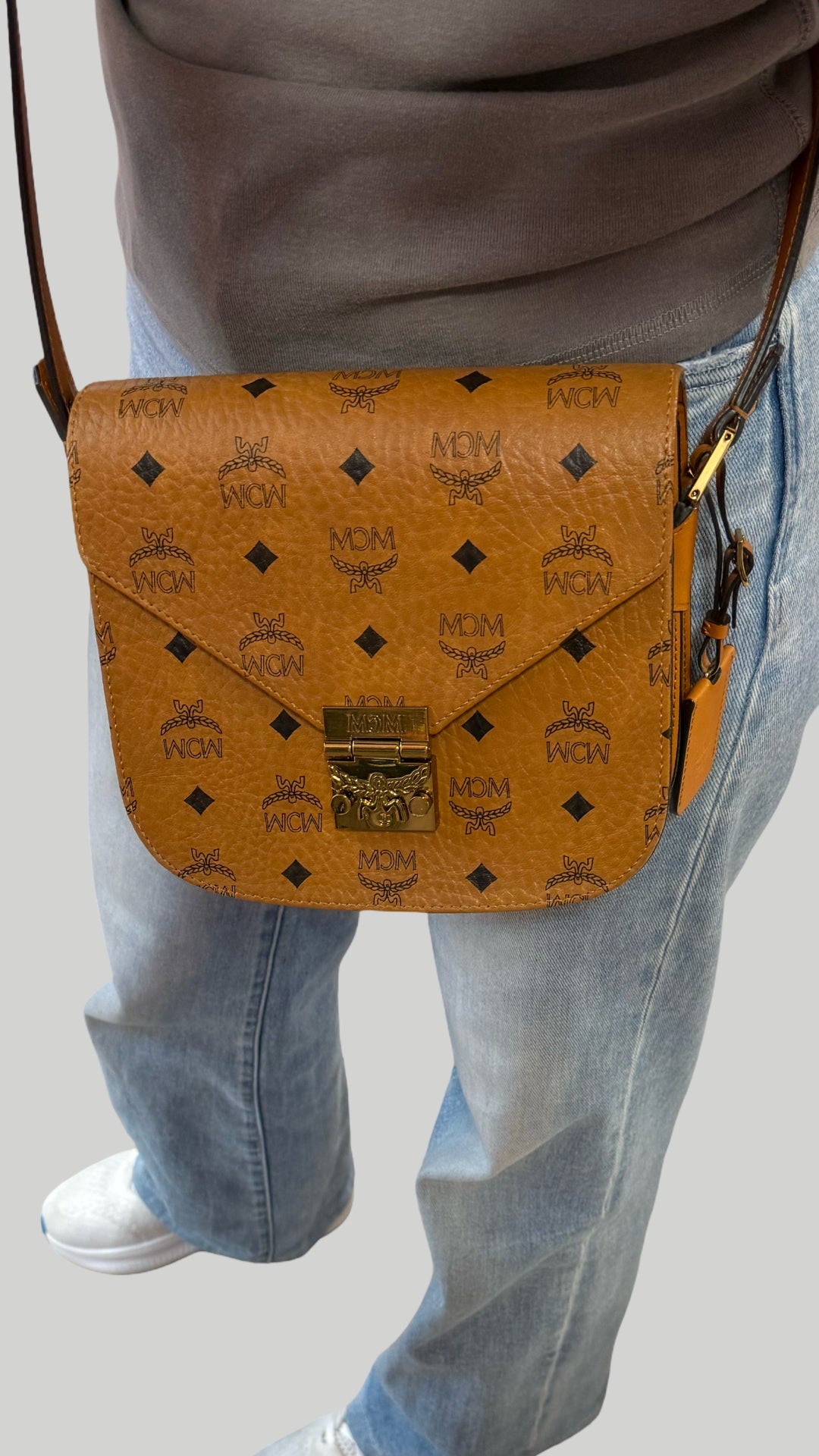 MCM Visteos Patricia Shoulder Bag Pre-Owned