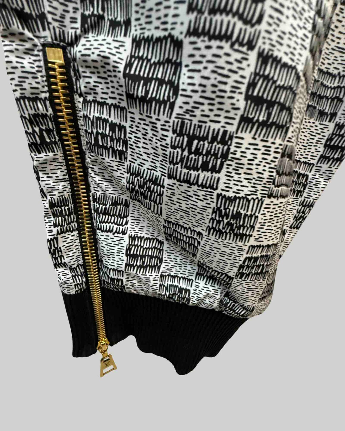 Louis Vuitton Damier Black & White Monogram Jogging Pants