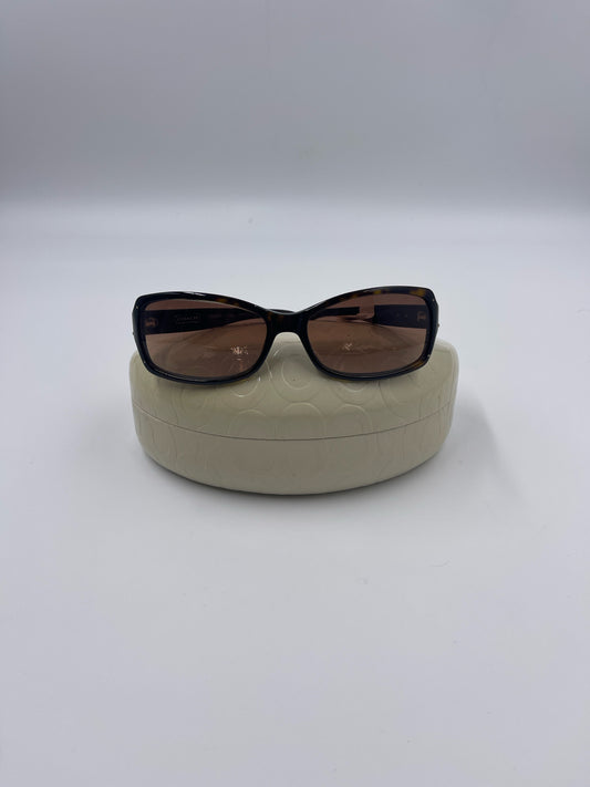 COACH CHELSEA SUNGLASSES S426 TORTOISE BROWN W CASE