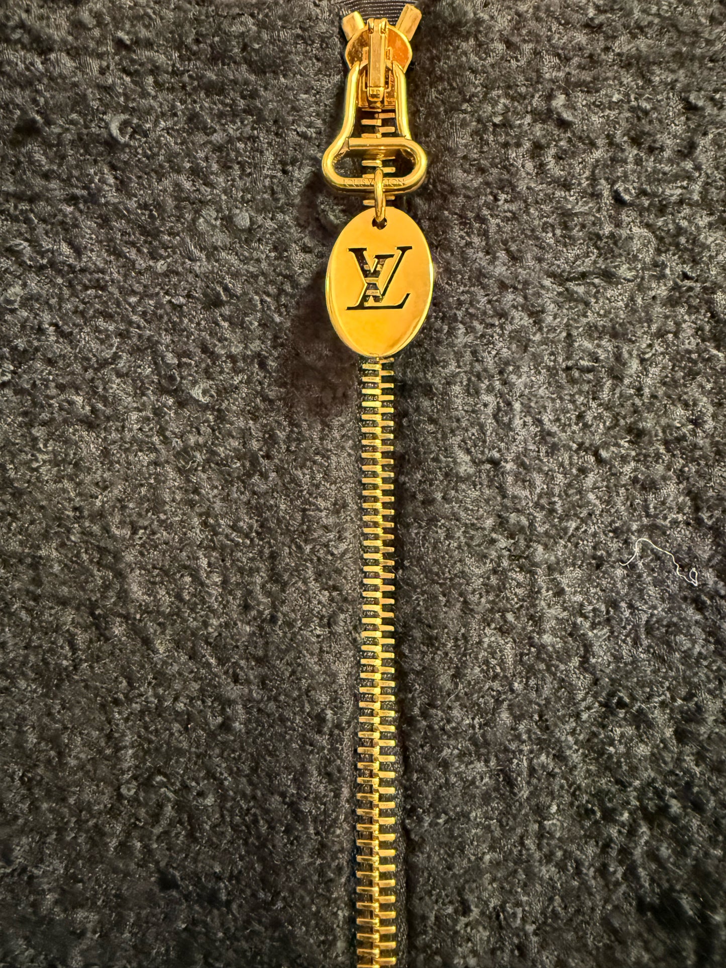 Louis VuittonPre-Loved  Black Boucle Wool Mini Skirt  NWT