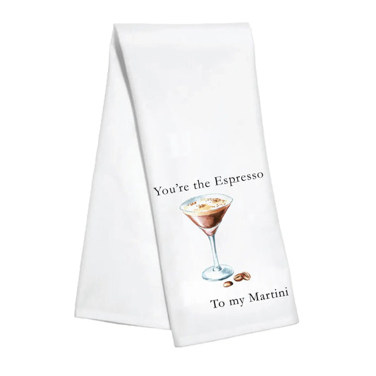 Espresso Martini  Kitchen Towel