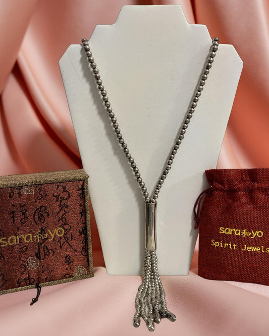 UNO DE 50 JELLYFISH NECKLACE SARA YO BOX SILVER MSRP 310
