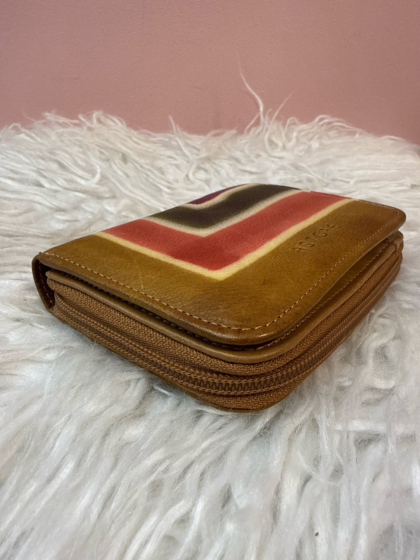 Astore Colorblock Leather Wallet