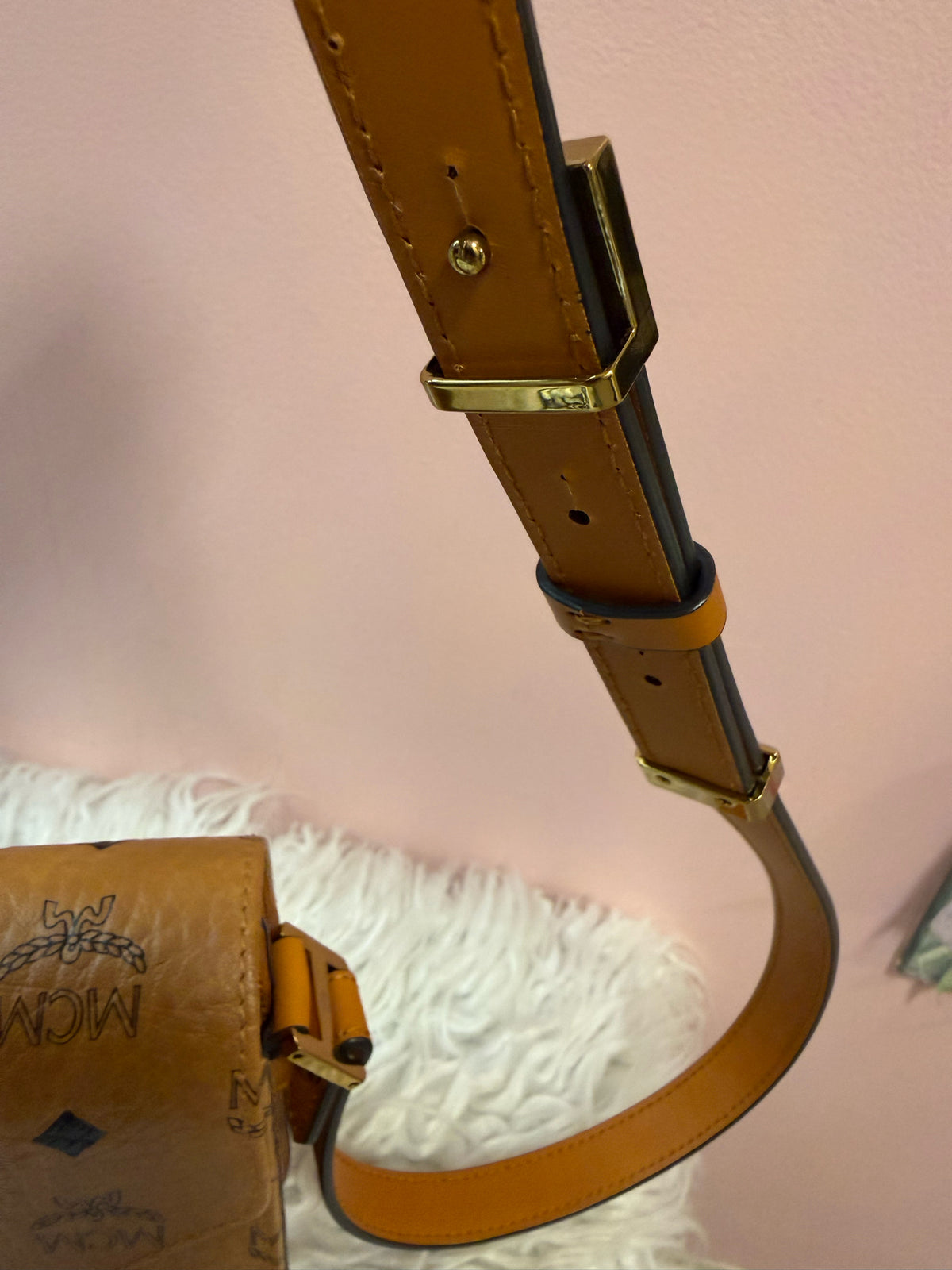 MCM Visteos Patricia Shoulder Bag Pre-Owned