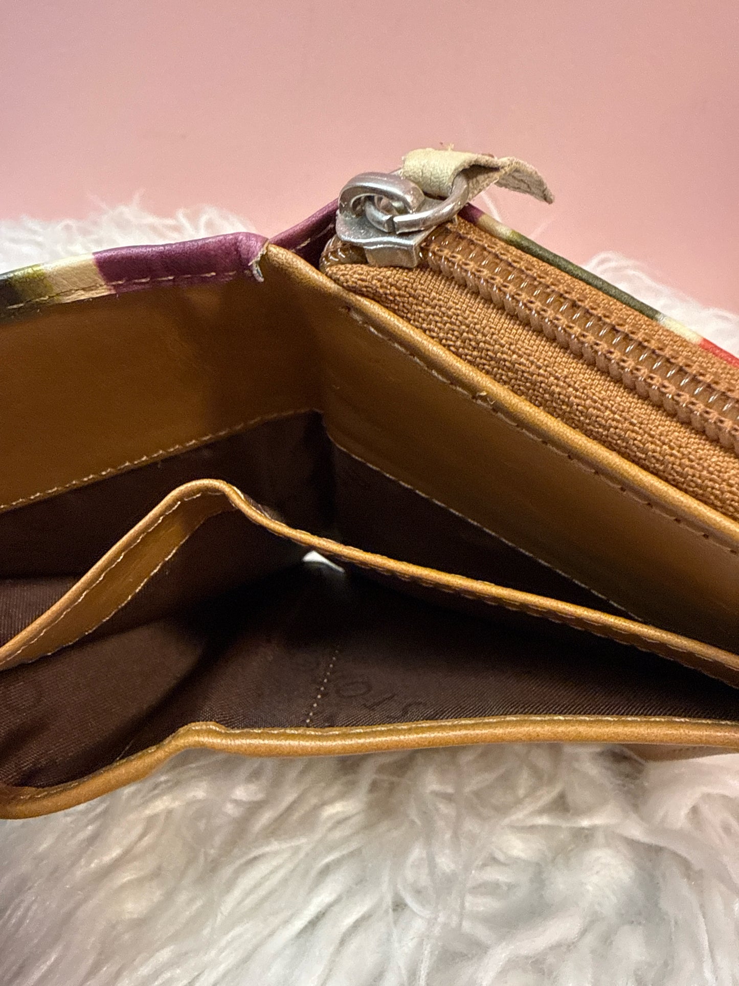 Astore Colorblock Leather Wallet