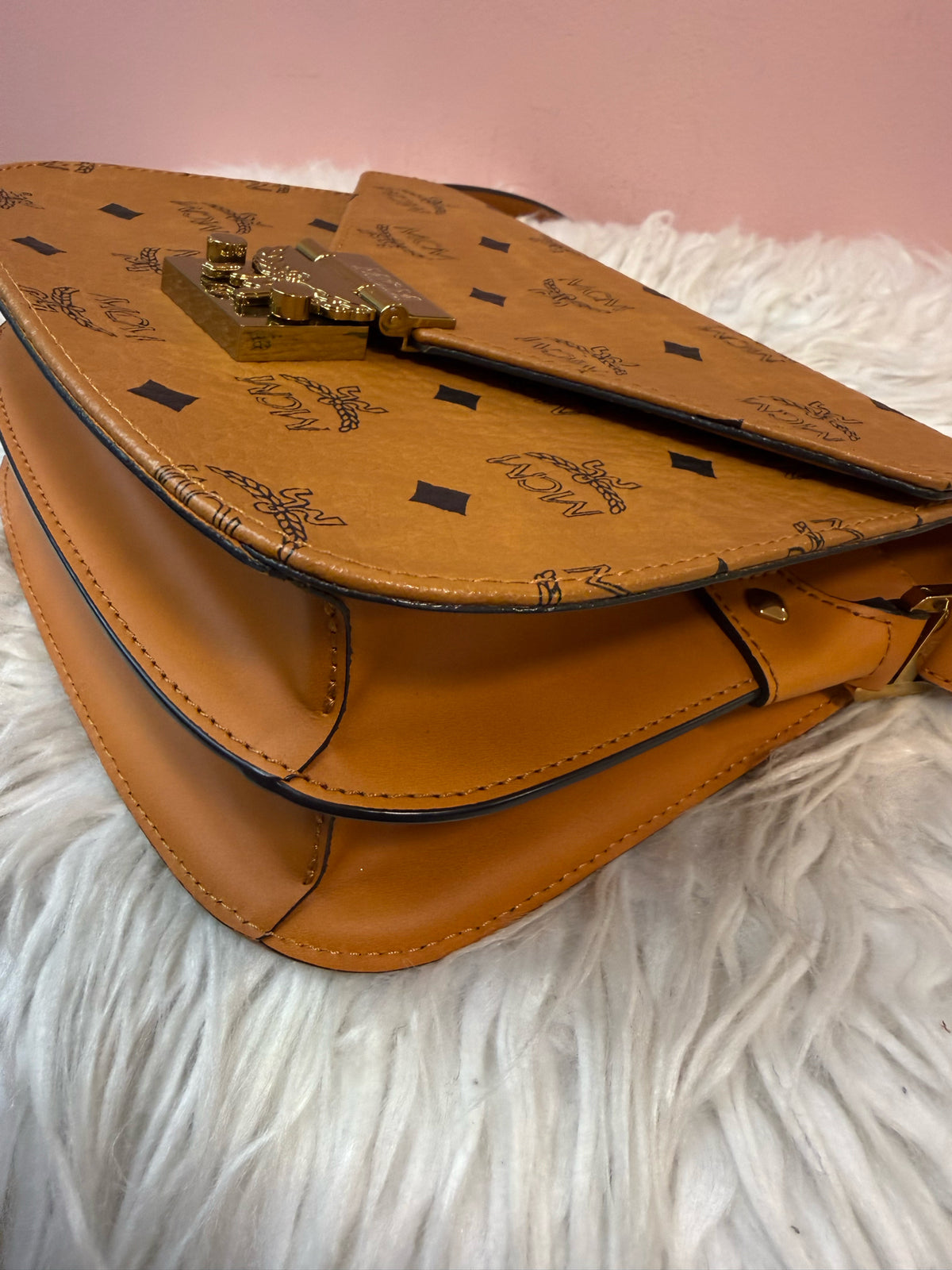 MCM Visteos Patricia Shoulder Bag Pre-Owned