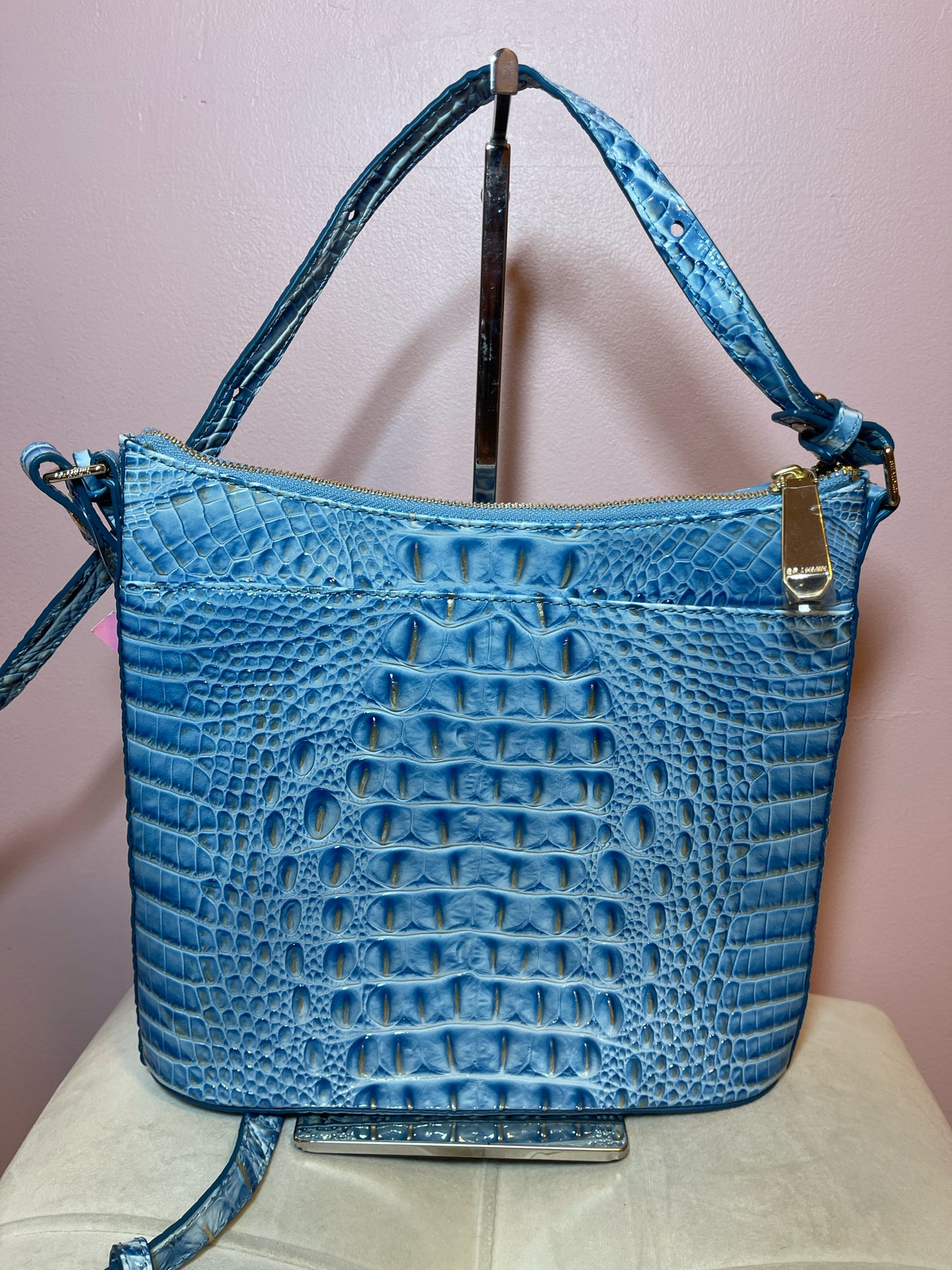 BRAHMIN KATIE HAVEN BLUE CROSSBODY