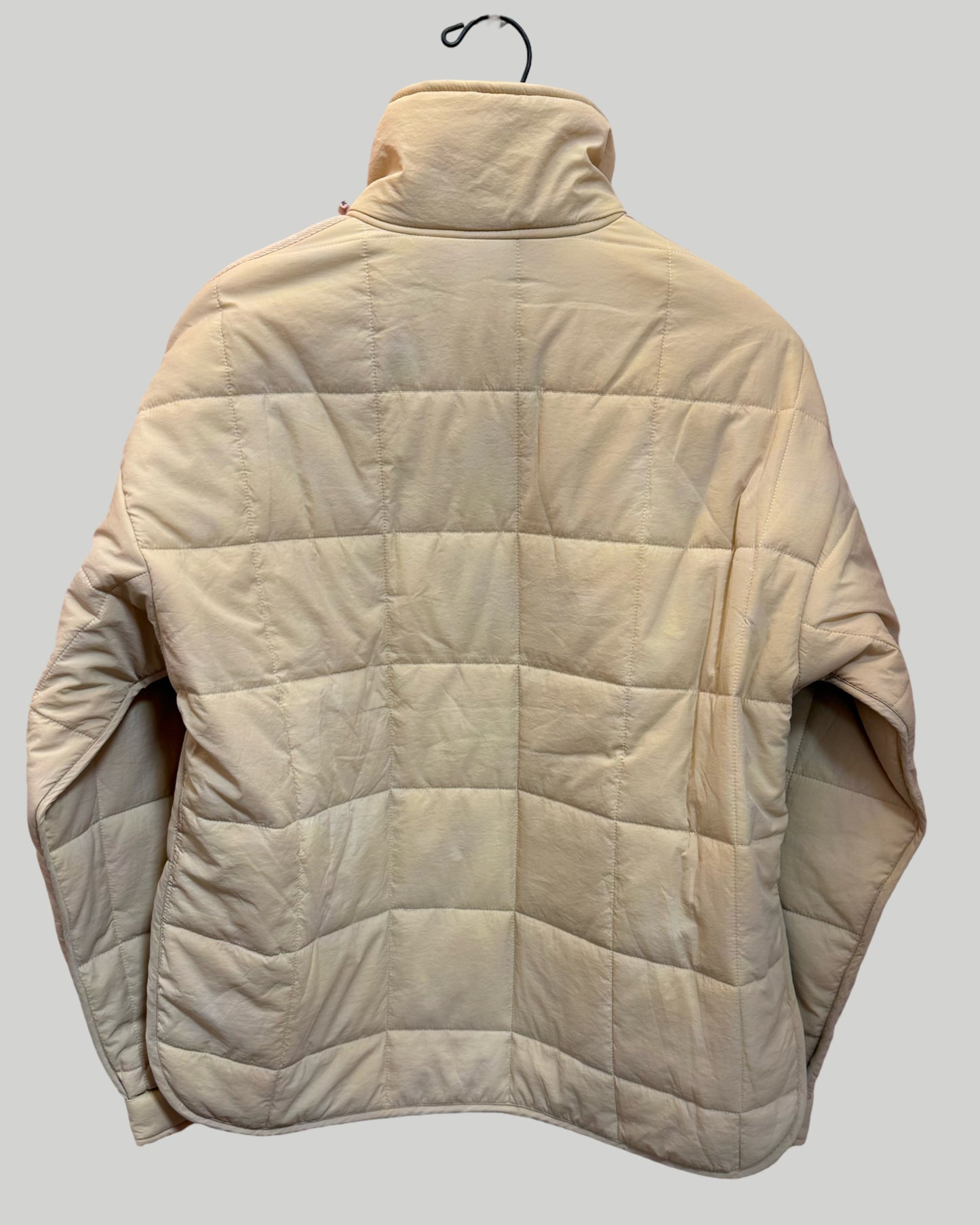Beige Lightweight Puffer Jacket