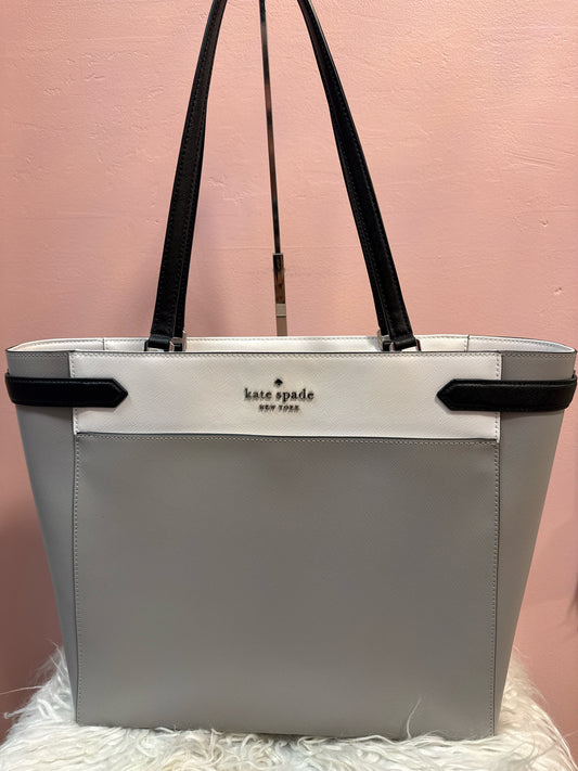 Kate Spade New York Staci Colorblock Saffiano Leather Laptop Tote