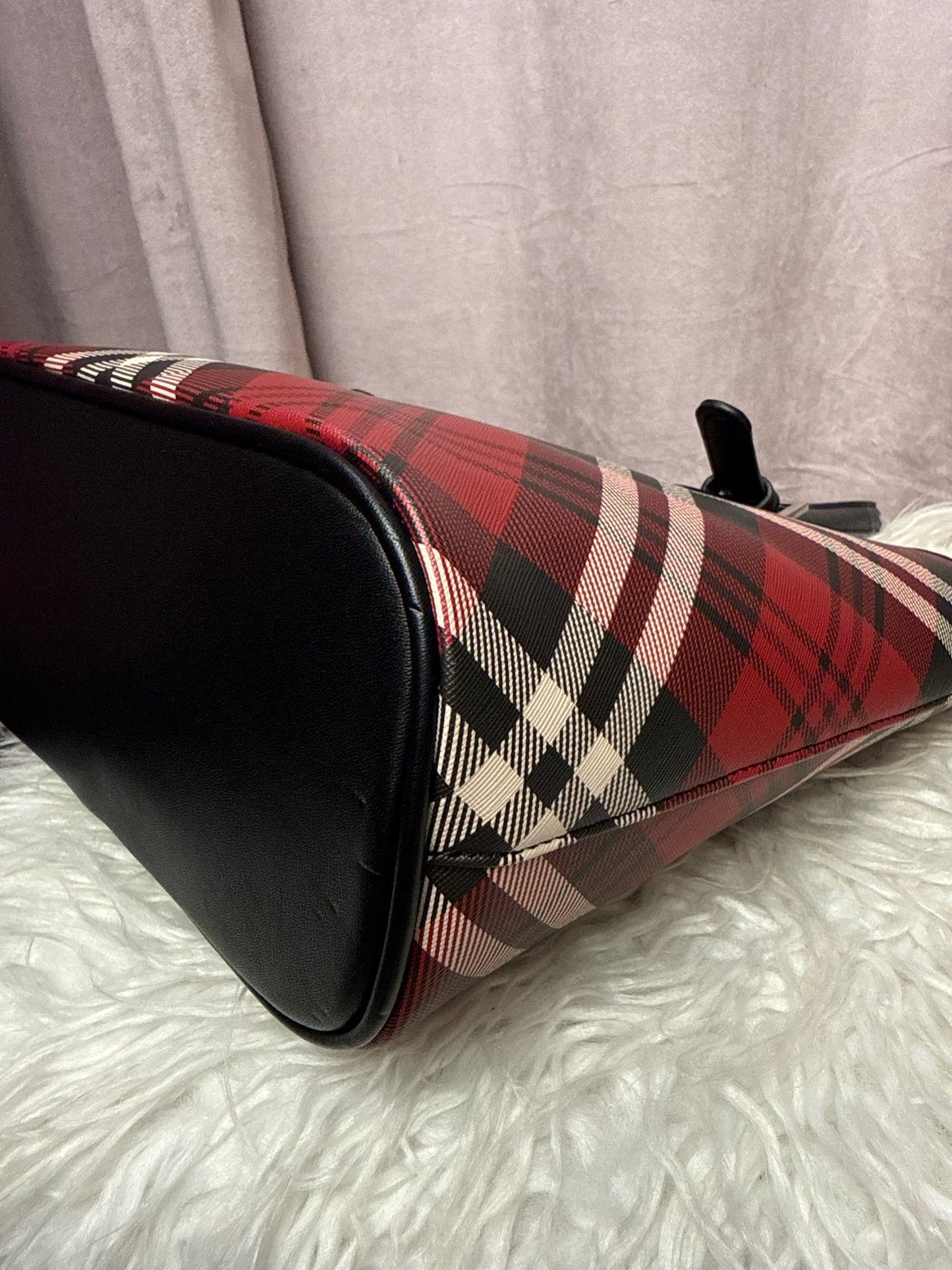Giani Bernini Saffiano Plaid Tote
