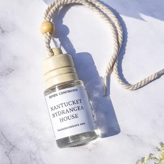 Nantucket Hydrangea House- Mini Car Diffuser