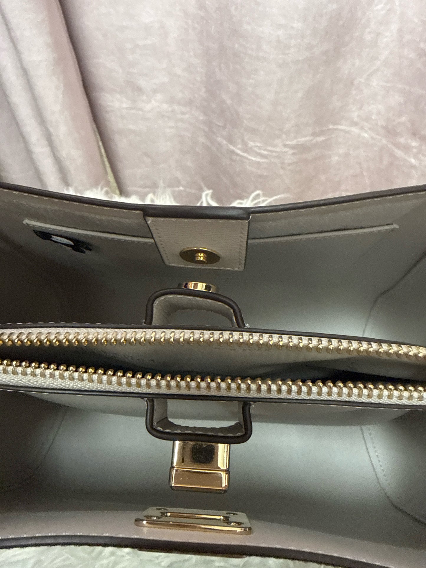 Kate Spade Phoebe Small Top Handle Bag in Hare Grey