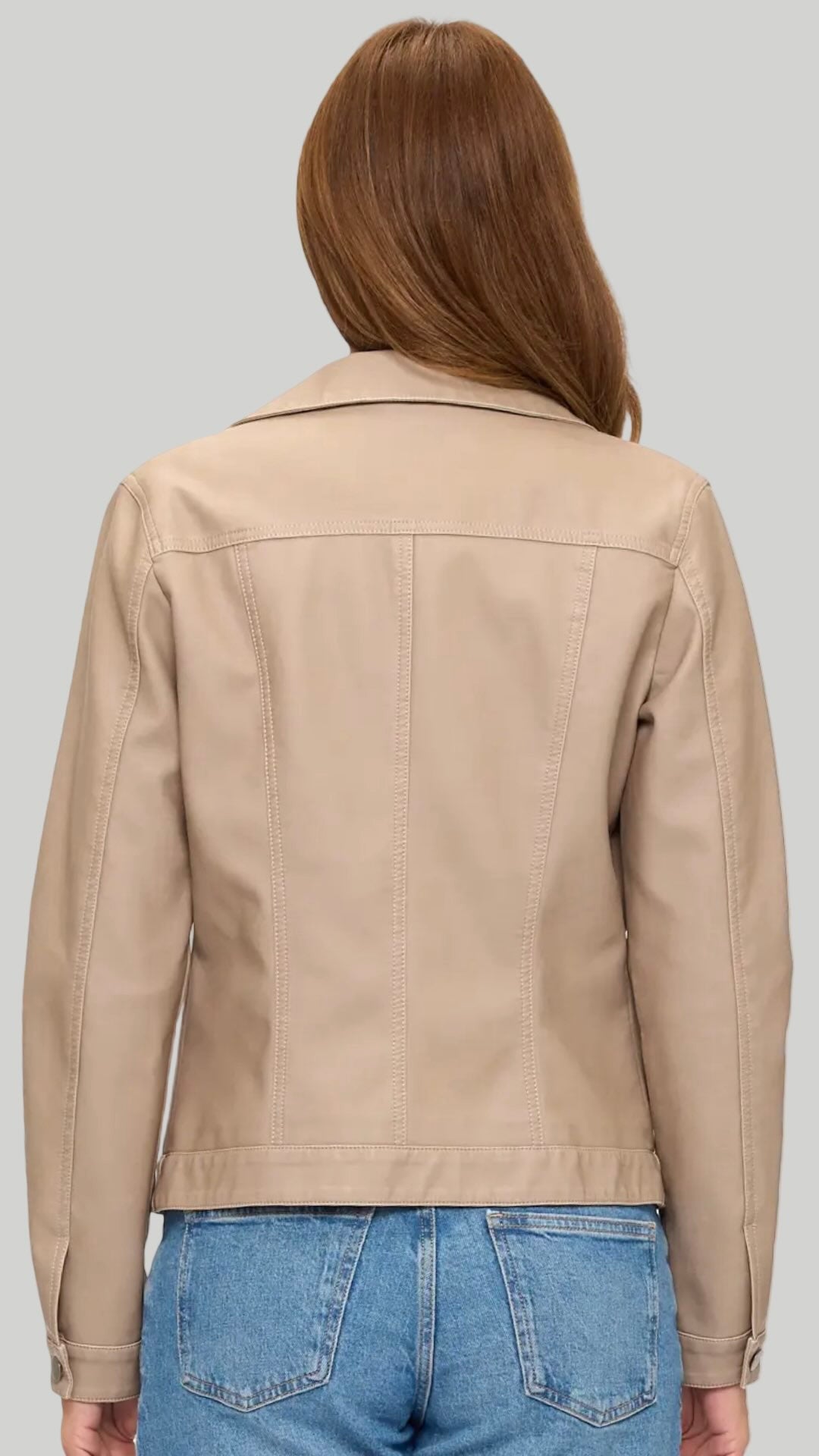 Noir Edge Jacket Available in Black and Cream