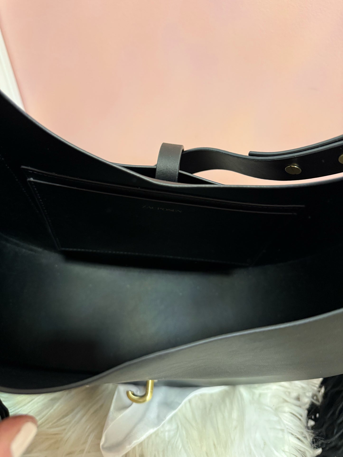 Zac Zac Posen Belay Hobo Bag with Suede Tassels