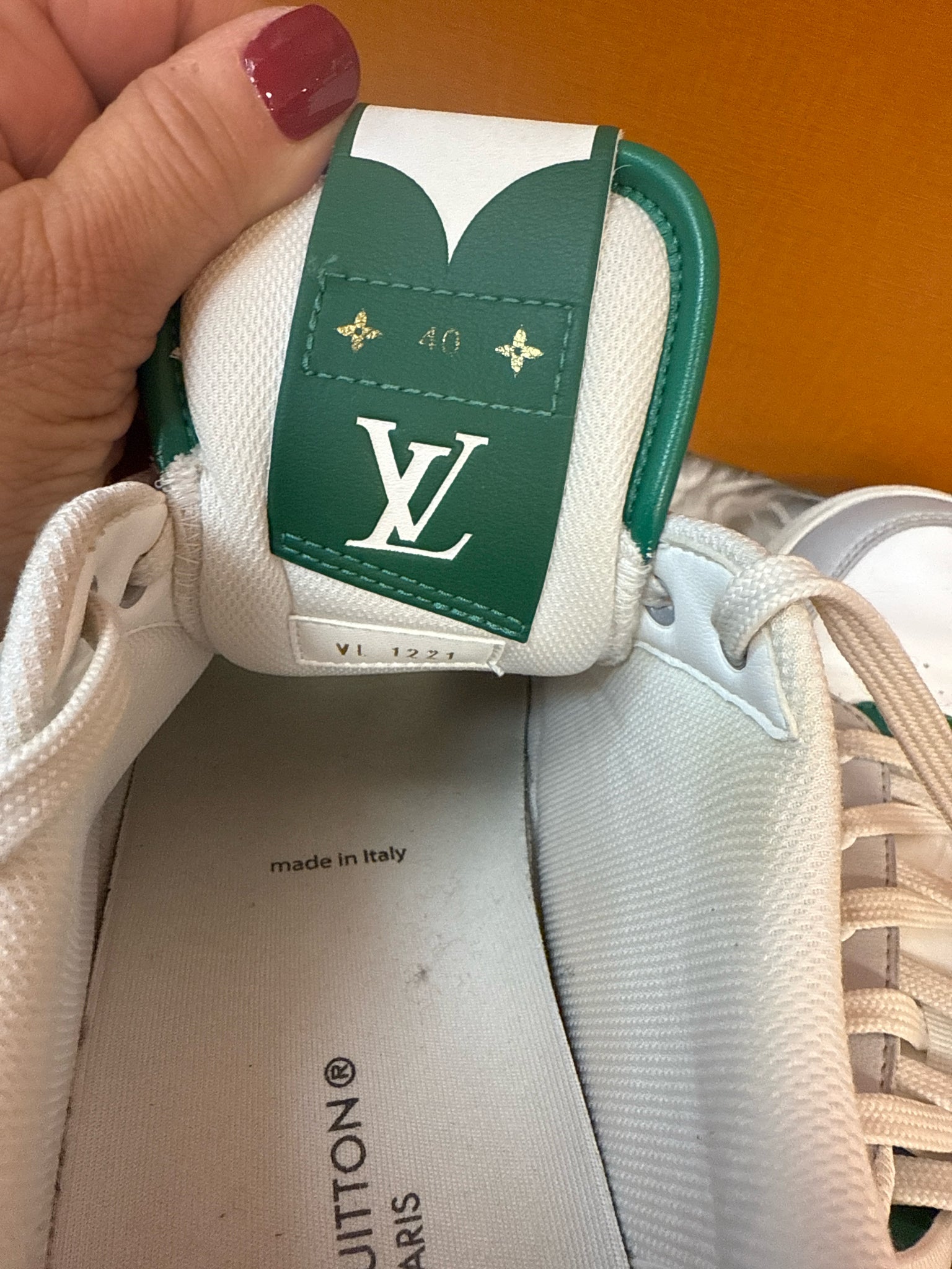 Louis Vuitton Authentic Sneakers with Dust and Box – Back 2 Back